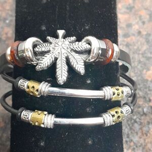 3 Strand Stainless Steel Bracelet...New